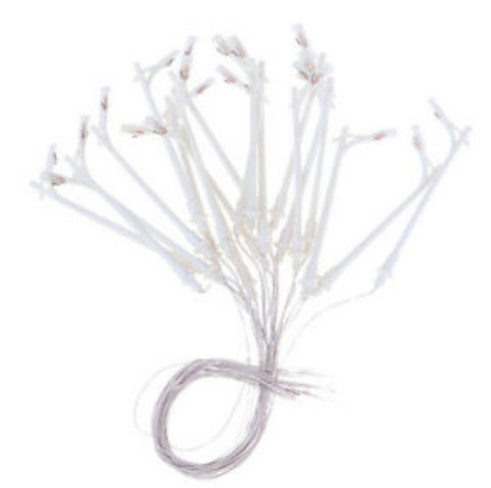 เสาไฟถนนกิ่งเดี่ยว 3V สูง 5.4 ซ.ม. / ชุด 5 ต้น