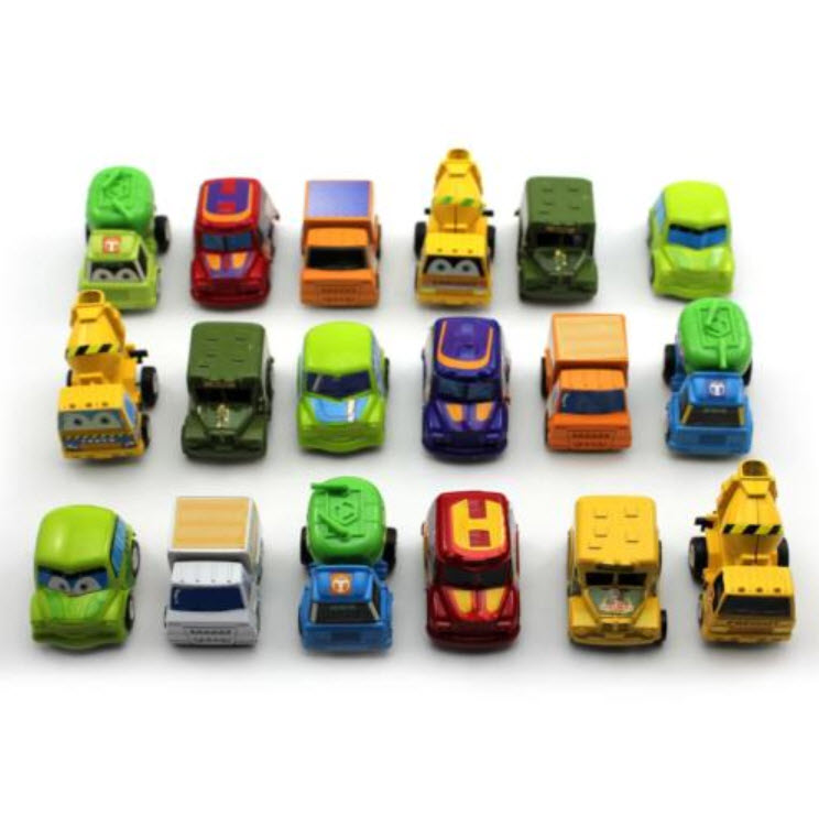 รถจิ๋ว คละแบบ ชุด 6 คัน