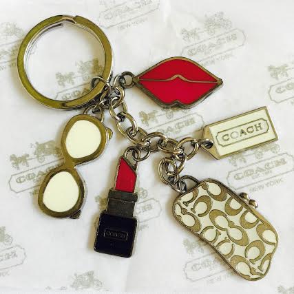 Coach พวงกุญแจพรีเมี่ยมนิตยสารญี่ปุ่น