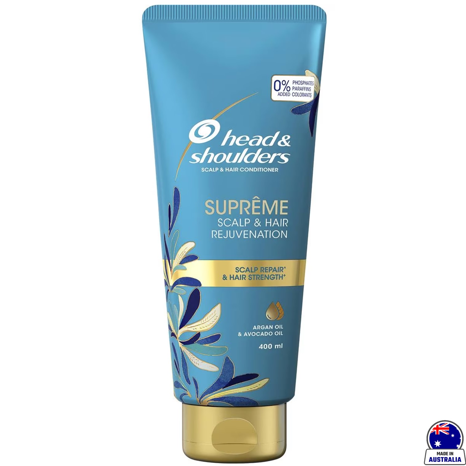 Head&Shoulders Supreme Scalp Nourish&Hair Volume Conditioner 400ml ครีมนวดผมสูตรใหม่ล่าสุดจากเฮดแอนด์โชลเดอร์สินค้านำเข้าจากออสเตรเลีย