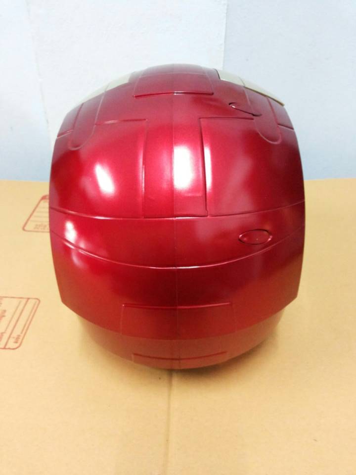 หมวก IRONMAN มีไฟ มีหน้าทอง กับบอร์น