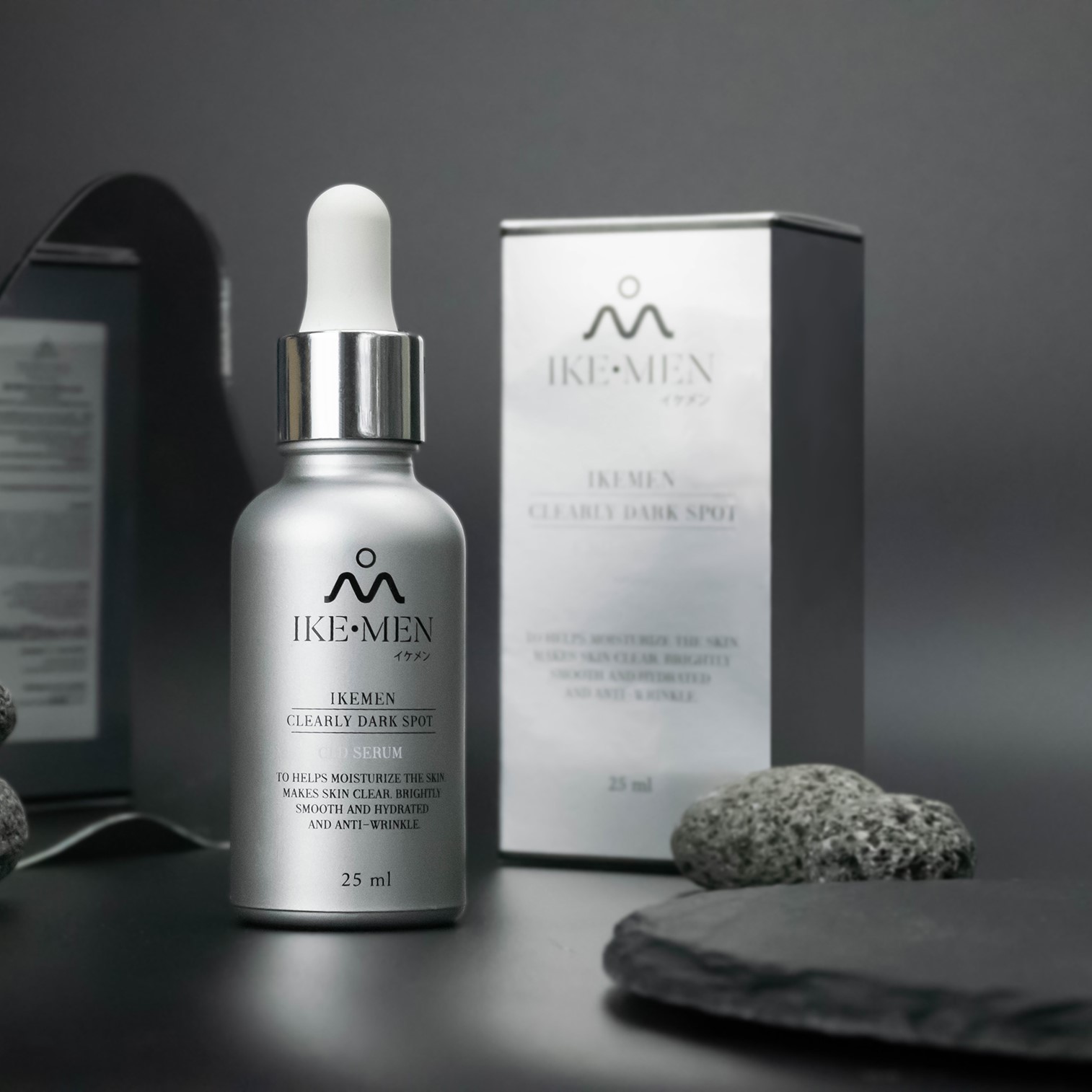 IKEMEN CLEARLY DARK SPOT CBD SERUM 25ML เซรั่มสูตรเข้มข้นพิเศษใหม่ล่าสุดช่วยลดเลือนริ้วรอยจุดด่างดำเพื่อผิวหน้ากระจ่างใสอย่างชัดเจน
