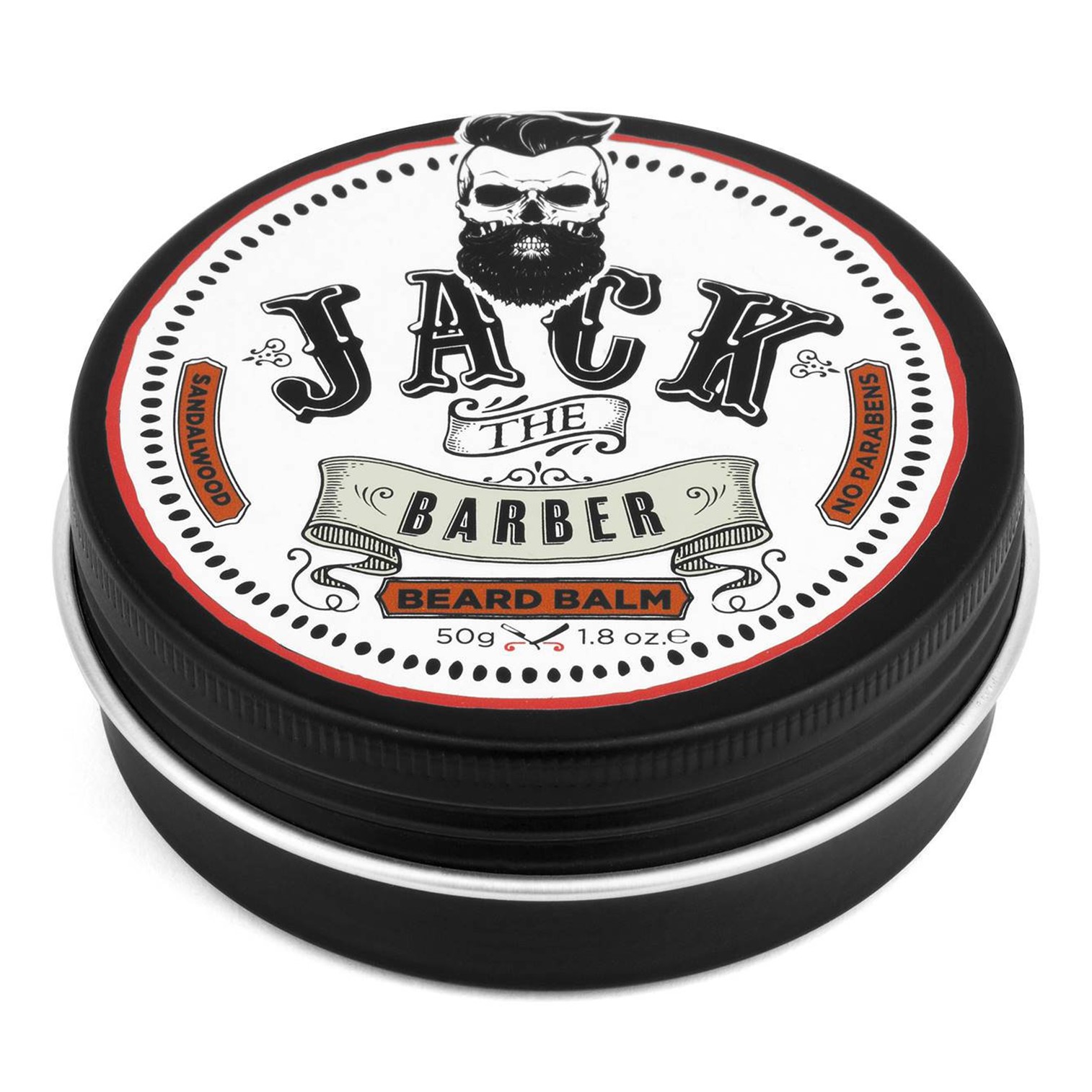 Jack The Barber Sandalwood Beard Balm 50g ผลิตภัณฑ์บำรุงและจัดแต่งหนวดเคราสินค้านำเข้าจากออสเตรเลียของแท้พร้อมส่ง