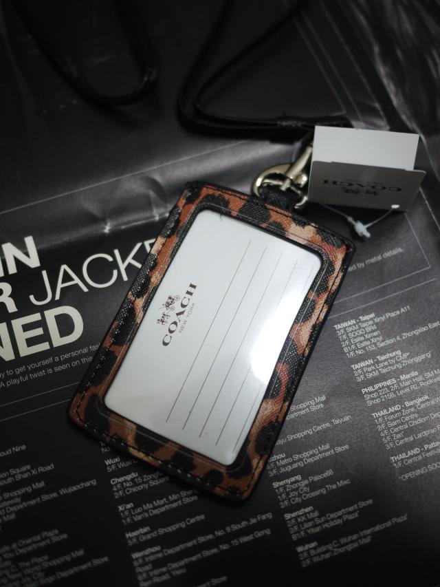 Coach Card Holder