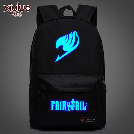 กระเป๋าเป้ ลาย Fairy tail เรืองแสง