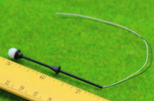 เสาไฟทางเดิน 3V สูง 7 ซ.ม. / 5 ต้น (มีรีซิสเตอร์)