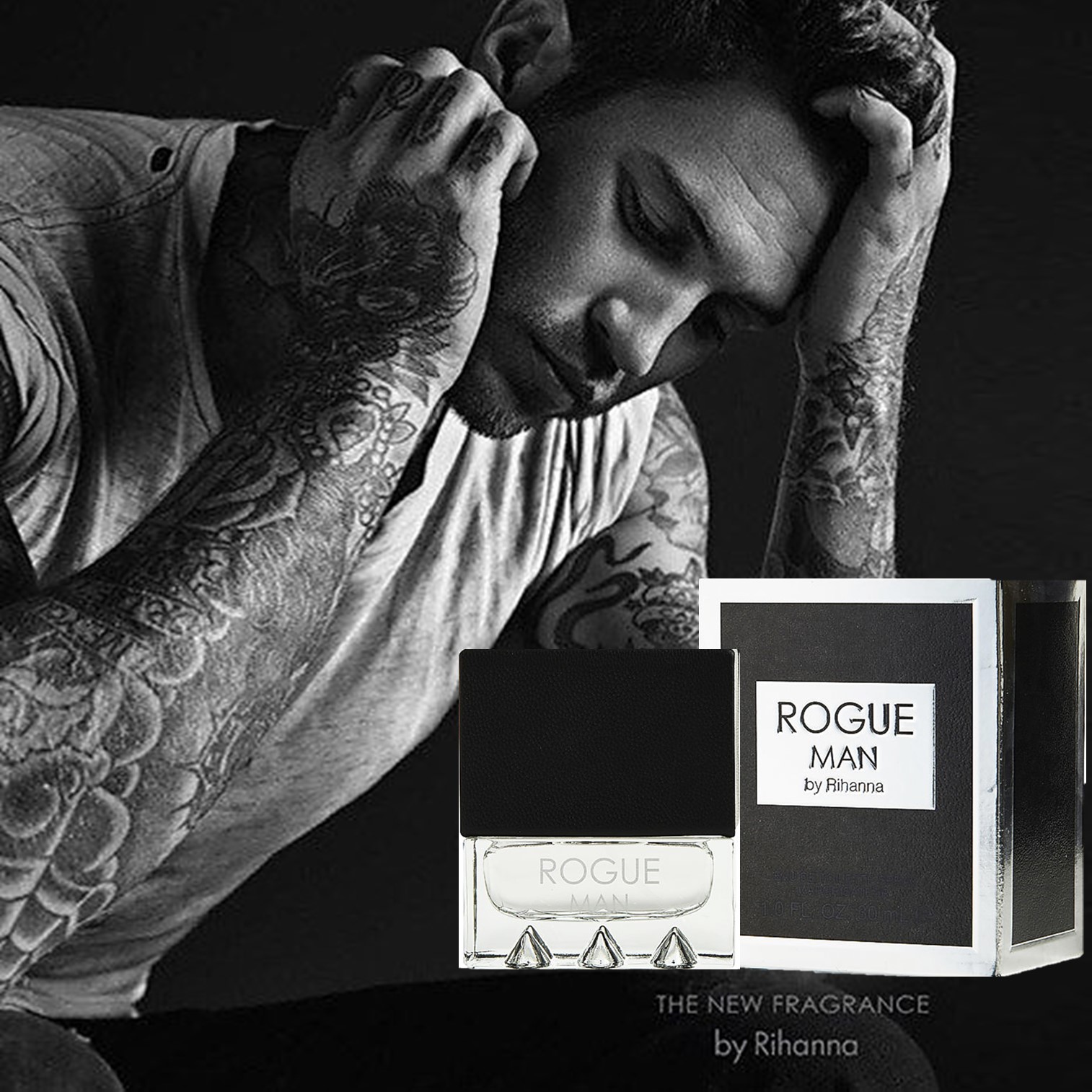 Rihanna Rogue Cologne for Men 30ml น้ำหอมผู้ชายกลิ่นหอมใหม่สุดพิเศษจากรีฮันน่าสินค้ารับประกันของแท้จากออสเตรเลียพร้อมส่ง