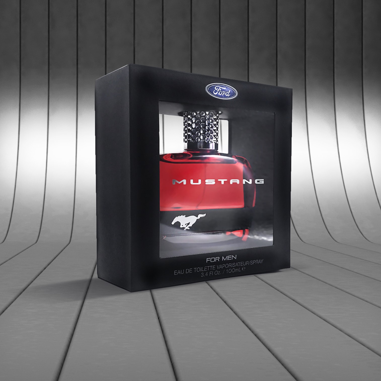 FORD MUSTANG Red FOR HIM 100ml น้ำหอมผู้ชายกลิ่นหอมสุดพิเศษรับประกันลิขสิทธิ์ของแท้นำเข้าจากออสเตรเลียพร้อมส่ง