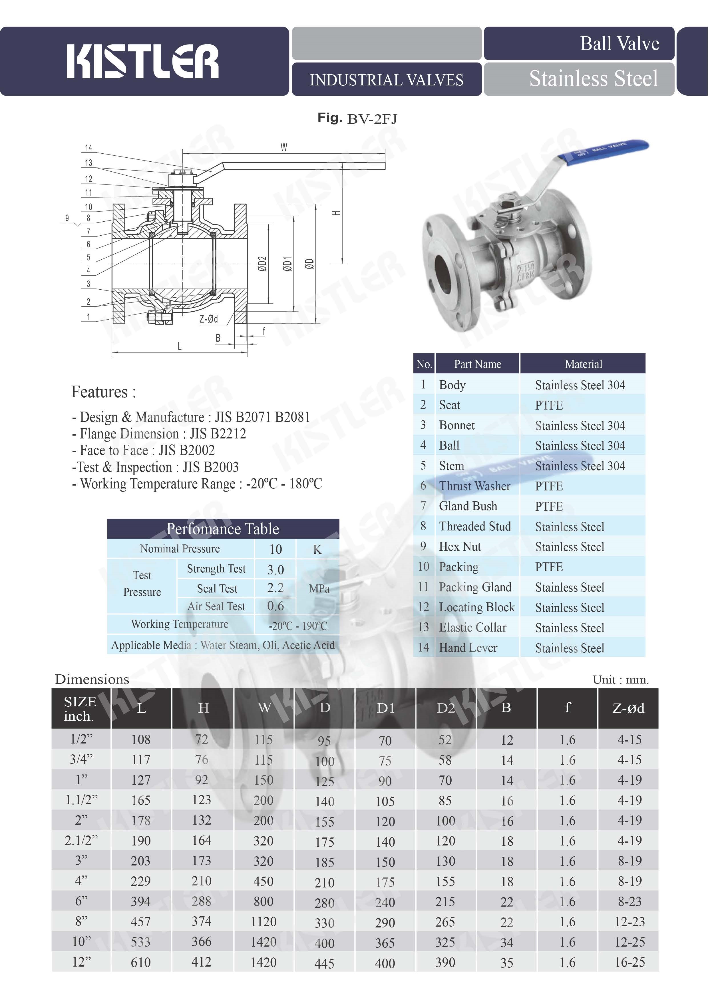 BALL VALVE STAINLESS