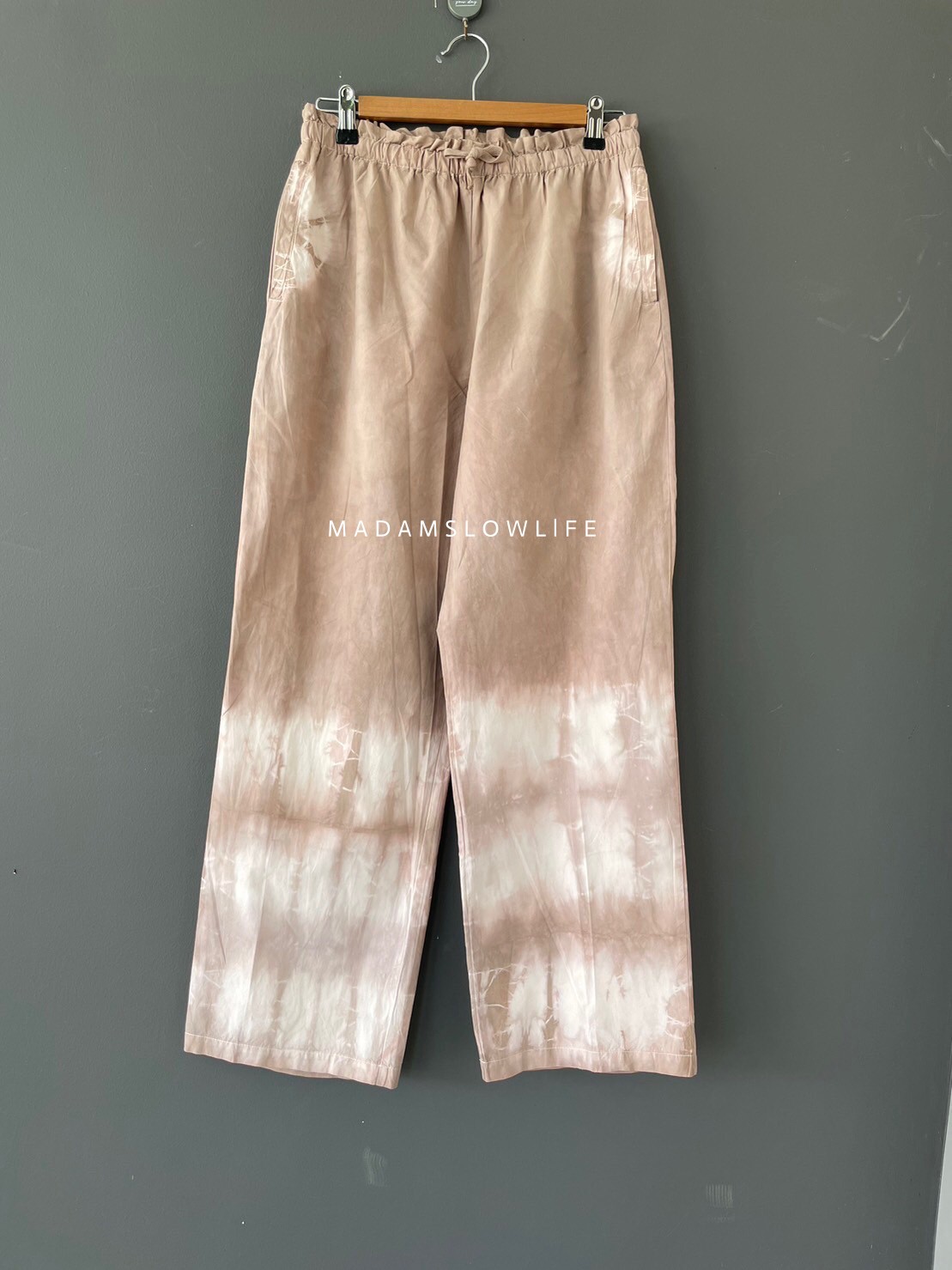 กางเกงขายาว Long Pants เนื้อผ้าคอตตอน Cotton 100% ย้อมสีปลอดสารพิษ