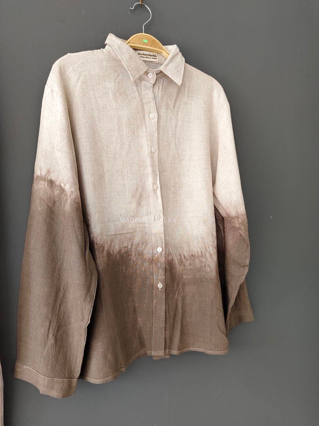 ชุดเซต เสื้อเชิ๊ตแขนยาว + กางเกง