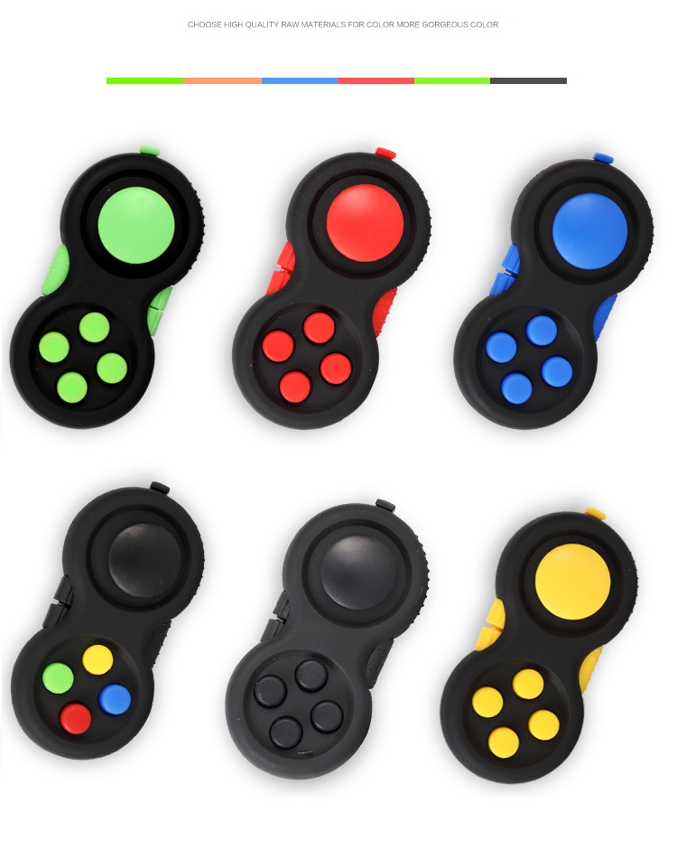 ของเล่น Fidget Pad Cube ช่วยบรรเทาความเครียด Fidget cube new anti stress toy stress relief ฟิตเจ็ต