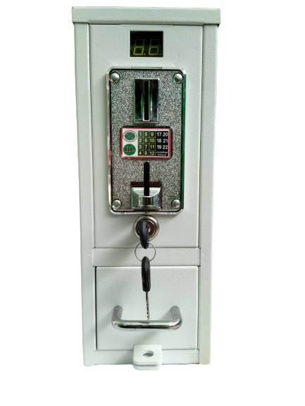 กล่องหยอดเหรียญเครื่องซักผ้ารับเหรียญ10