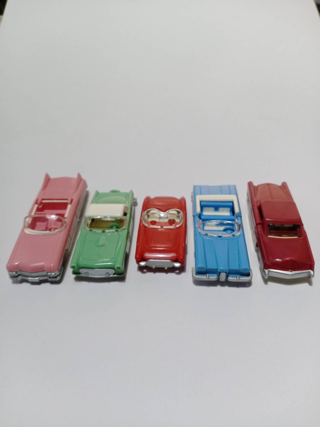 Model Car รวมรถ ชุดใหญ่ 5 คัน สเกล 1:87 (HO scale) Kinder Surprise Egg เยอรมัน