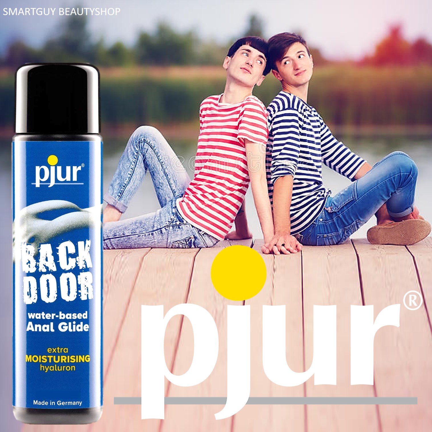 Pjur Back Door Water Based Anal Glide Extra Moisturising Hyaluton 100ml ผลิตภัณฑ์เจลหล่อลื่นสูตรน้ำผสมมอยซ์เจอร์ไรเซอร์ไฮยาลูรอนสินค้านำเข้าจากเยอรมันนี