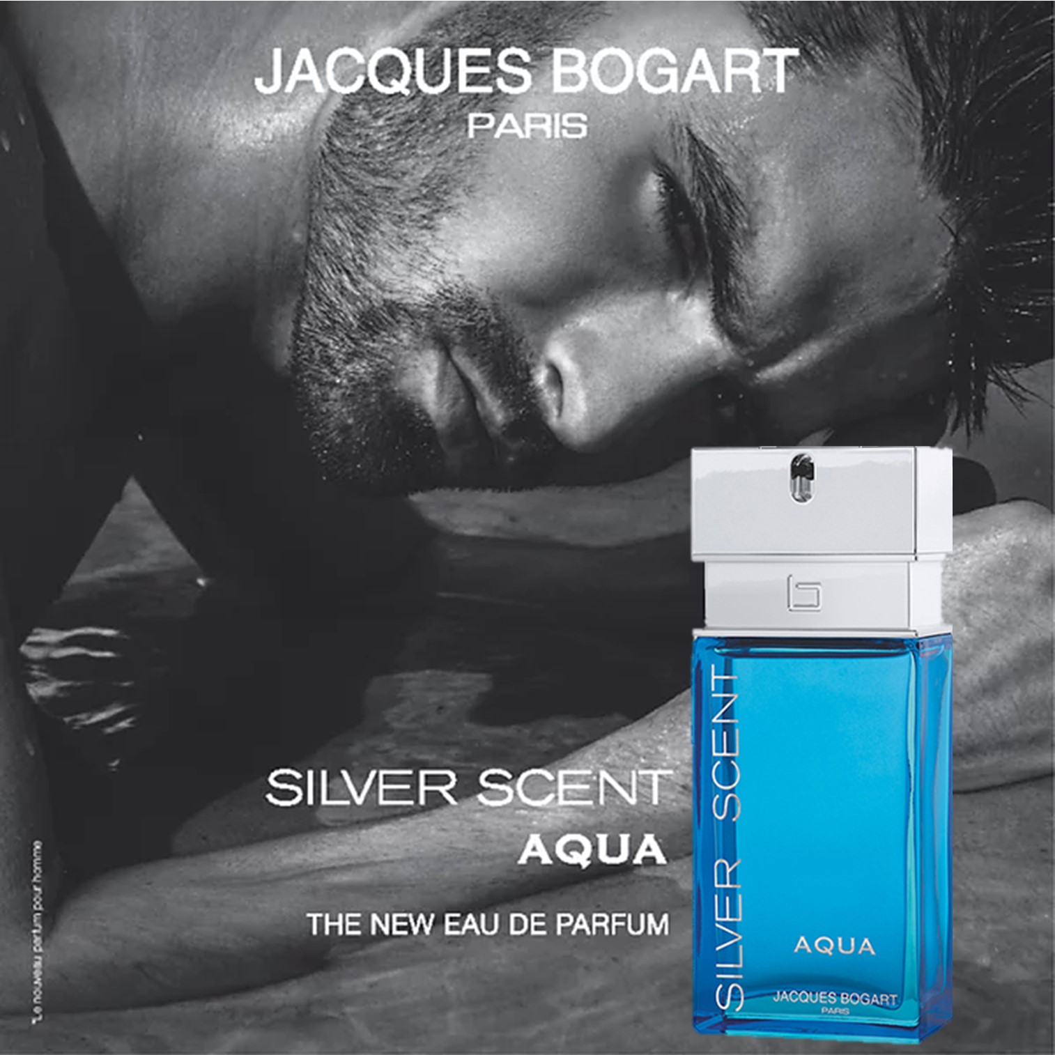 Jacques Bogart Silver Scent Aqua Eau de Parfum 100ml น้ำหอมผู้ชายกลิ่นสดชื่นรุ่นพิเศษลิขสิทธิ์แท้นำเข้าจากออสเตรเลียของแท้พร้อมส่ง