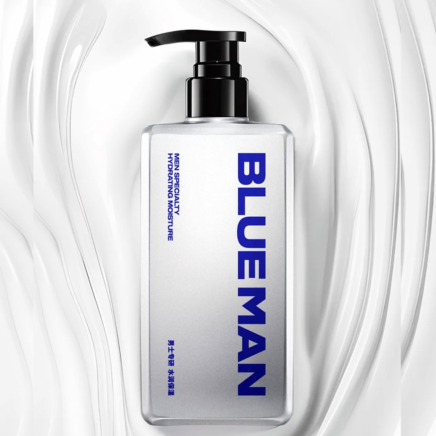 BLUEMAN Men's Highly Moisturizing Body Lotion Cologne Fragrance Long-lasting Fragrance Moisturizing Body Lotion 400g โลชั่นน้ำหอมบำรุงผิวสำหรับผู้ชายกลิ่นหอมพิเศษติดทนนาน