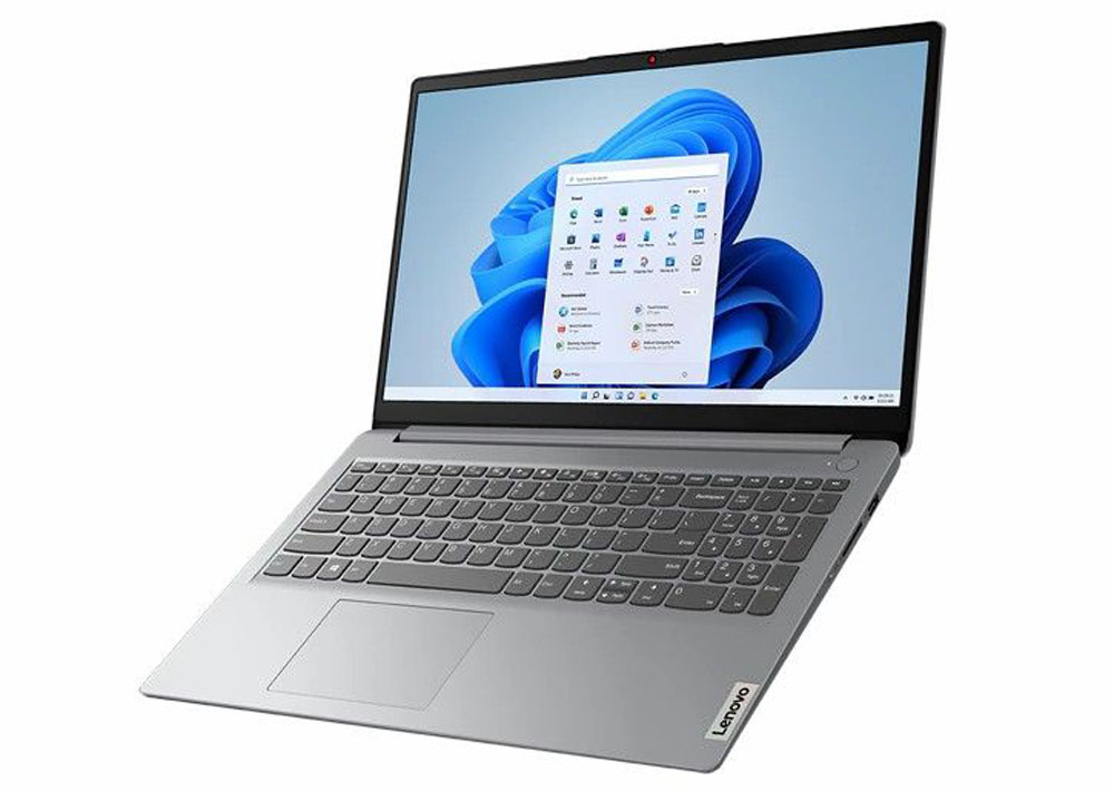 ของใหม่ ถูกกว่าห้าง Notebook Lenovo IdeaPad 1 จอ15.6 FHD Intel Silver Ram 4 SSD M.2 Win11 แท้