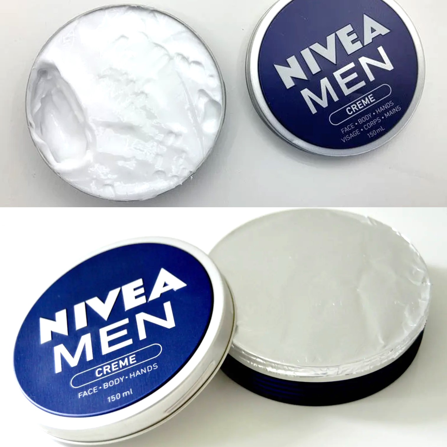 NIVEA MEN Crème Moisturiser Face Body Hands 150ml ครีมมอยซ์เจอร์ไรเซอร์บำรุงผิวหน้าผิวกายสำหรับผู้ชายสินค้าคุณภาพสูงจากออสเตรเลียพร้อมส่ง
