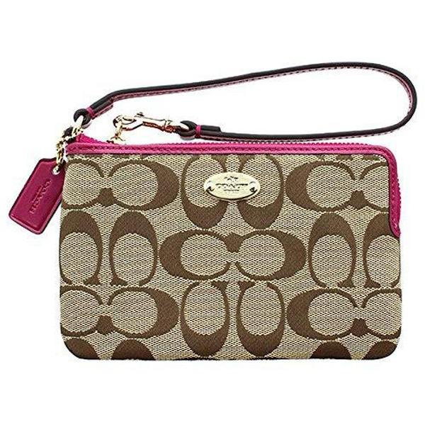 Coach Signature Wristlet F64643