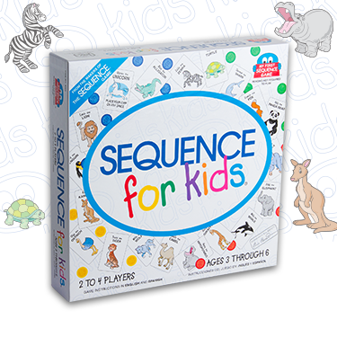 Sequence for Kids บอร์ดเกมสอนคำศัพท์ พร้อมส่ง ของเล่นเด็ก การศึกษา สอนความรู้เรื่องคำศัพท์และรูปภาพเสริมพัฒนาการ