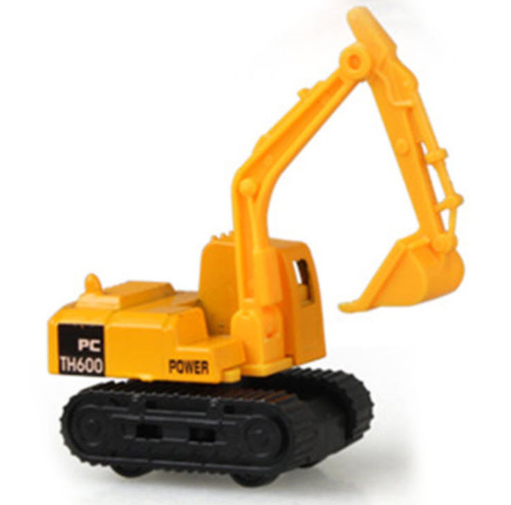 รถงานก่อสร้างคละแบบ (พลาสติก) / ชุด 6 คัน