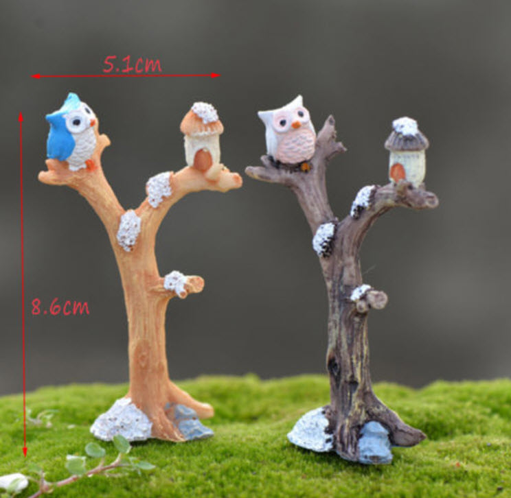 ต้นไม้กับนกฮูก แพ็คคู่