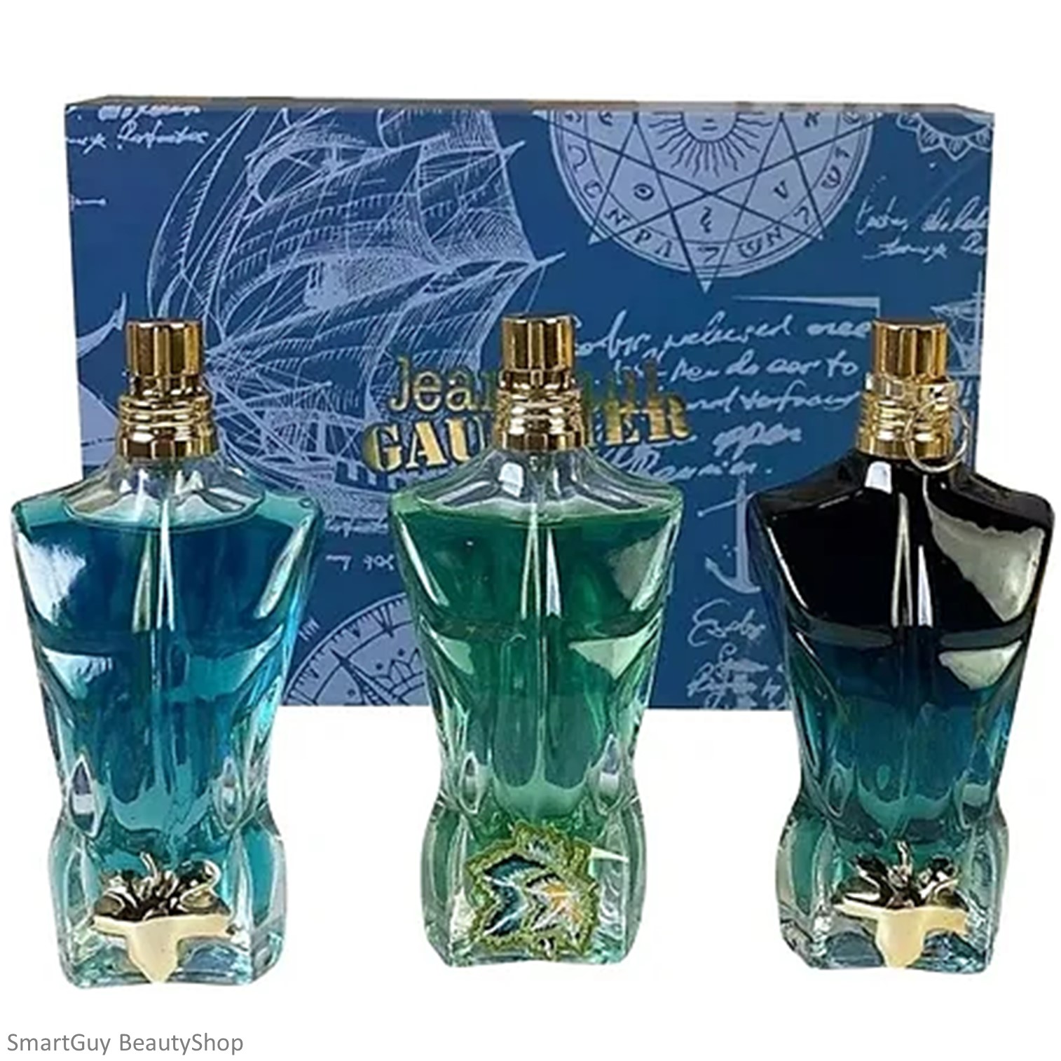 Jean Paul Gaultier Le Male 3 Piece Parfum Set 40ml Travel Collection เซ็ตน้ำหอมผู้ชายกลิ่นหอมคลาสสิคผสานความทันสมัยสินค้านำเข้าจากต่างประเทศพร้อมส่ง