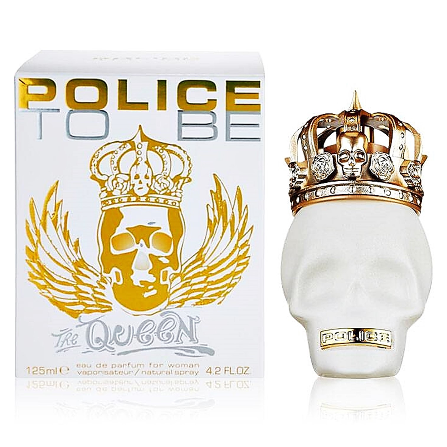 POLICE TO BE THE QUEEN Eau De Parfum For Woman 125ml น้ำหอมสำหรับผู้หญิงกลิ่นหอมสุดพิเศษจากแบรนดโปลิสรับประกันลิขสิทธิ์แท้