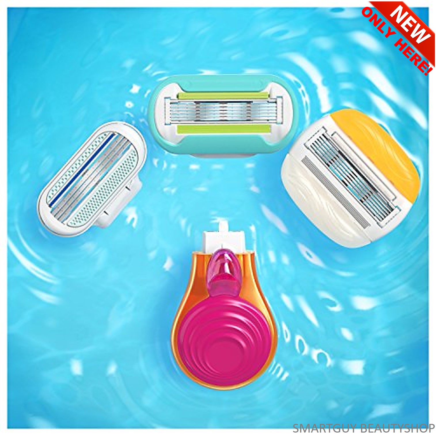 Gillette Venus Snap With Extra Smooth ชุดอุปกรณ์กำจัดขนสำหรับผู้หญิงรุ่นพิเศษพร้อมตลับเก็บสำหรับพกพาเพื่อผิวอ่อนโยนแพ้ง่าย