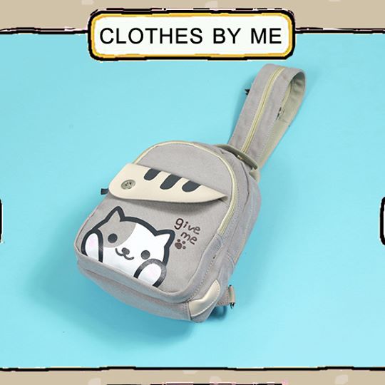 กระเป๋าเป้ ลาย neko atsume