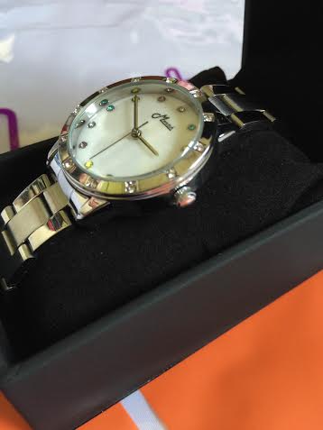 Mwatch Lady Crystal Silver