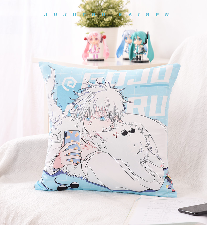 หมอน ลาย Gojo Satoru จากเรื่อง Jujutsu Kaisen มหาเวทย์ผนึกมาร