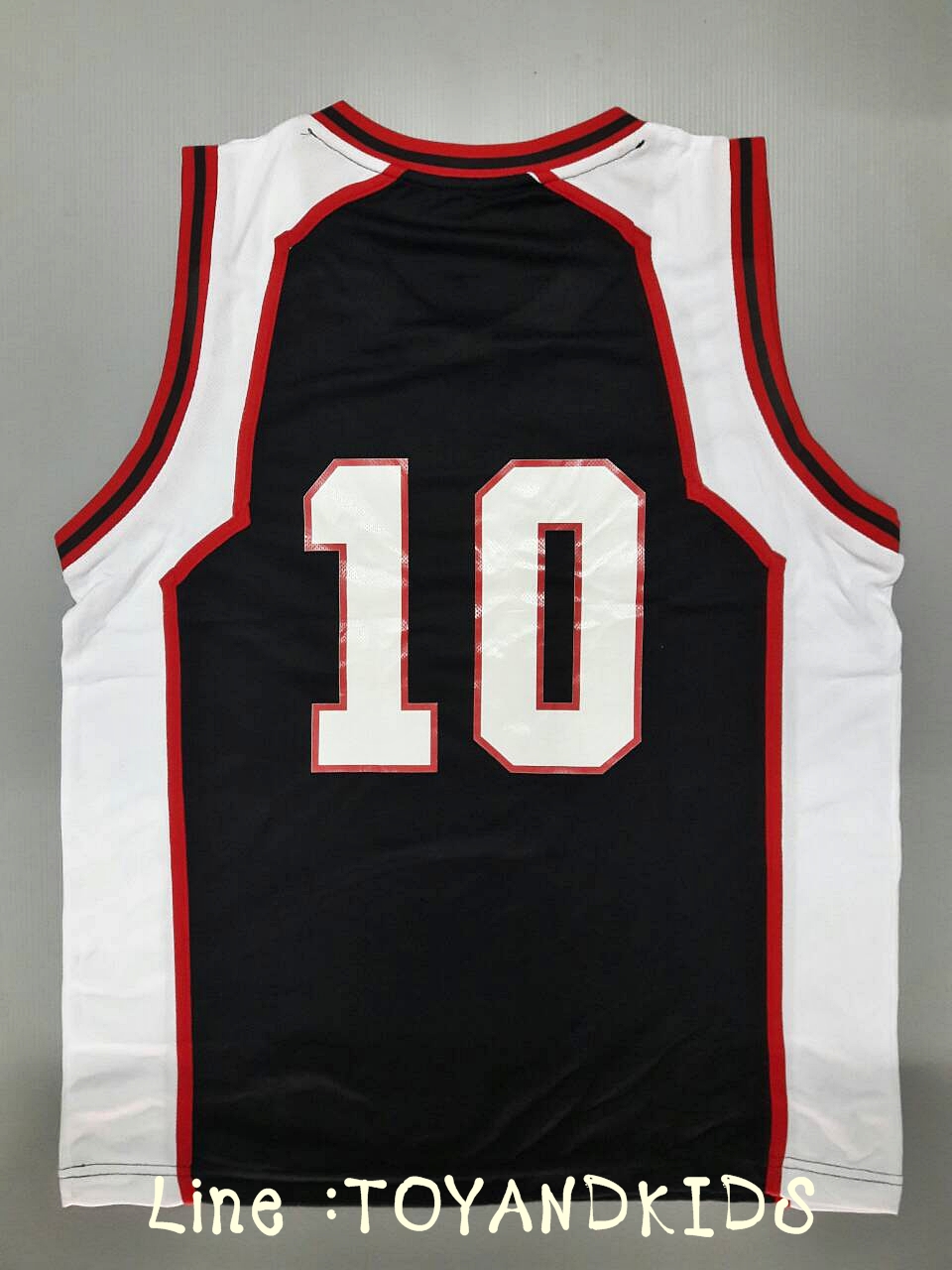 ชุดบาส SEIRIN No.10 สีดำ V1