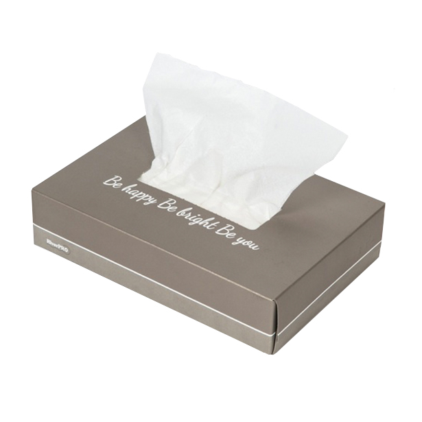 กระดาษเช็ดหน้ากล่อง RiverPro 14x20cm.