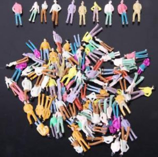 คน สเกล 1:75 คละแบบ / 50 ตัว