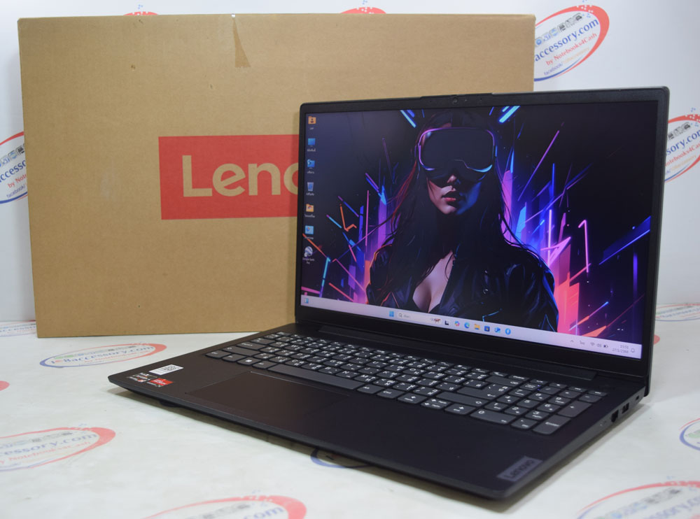 ขาย Lenovo V15 15.6นิ้ว IPS 60Hz รุ่นใหม่ Ryzen 5 Gen7 RAM8 ครบกล่อง สภาพ 99%