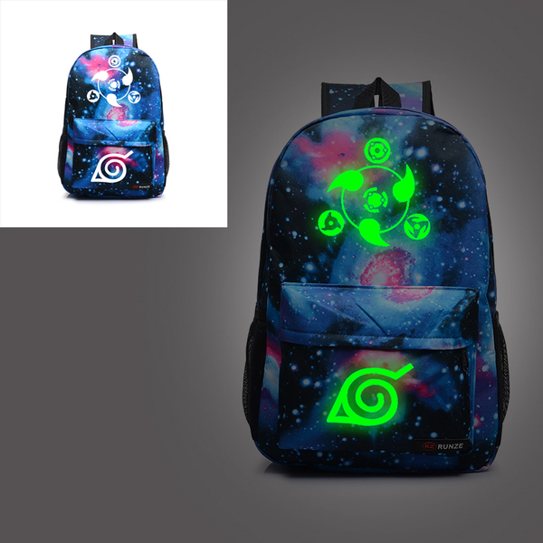 กระเป๋าเป้ ลาย Naruto เรืองแสงได้