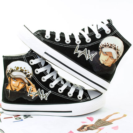 รองเท้าผ้าใบ ลาย One piece