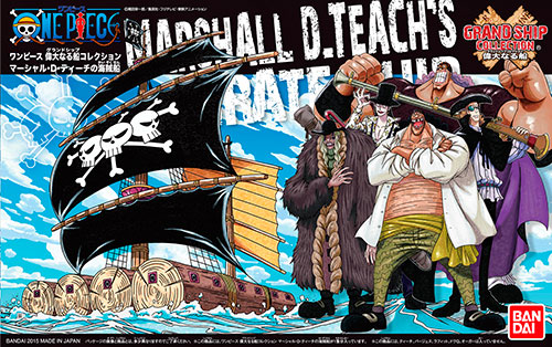 เรือวันพีช Grand Ship Collection 11 Marshall D. Teach's