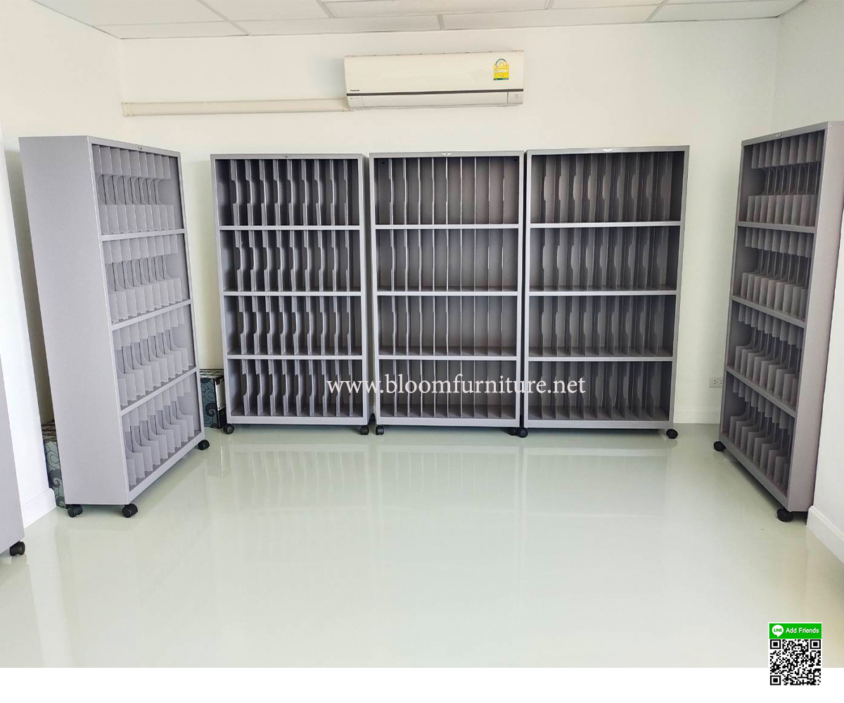 (SALE ลด5%) ชั้นแฟ้มเหล็ก สำหรับ 40 ช่อง