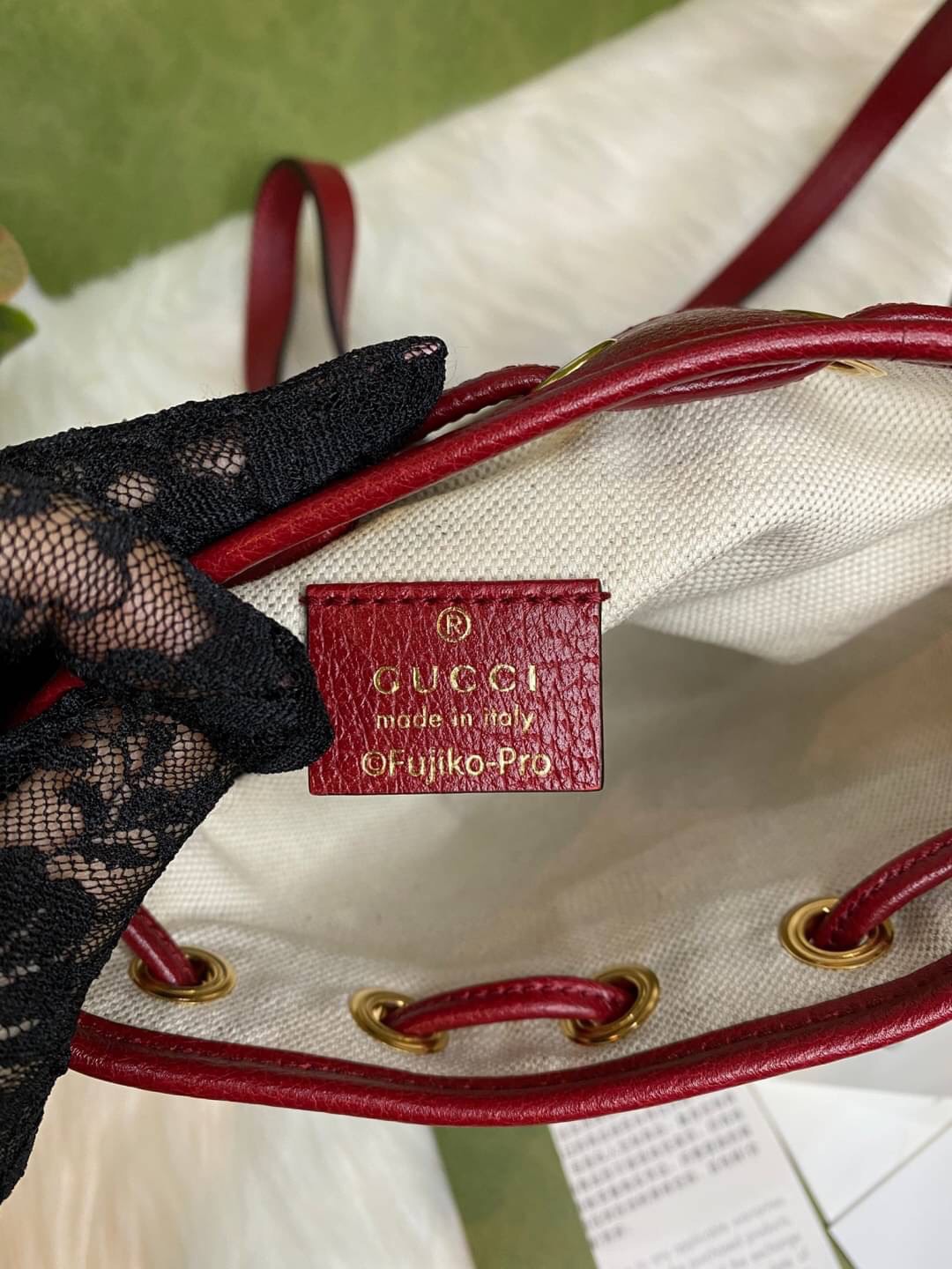 Gucci Doraemon x Mini Bucket Bag