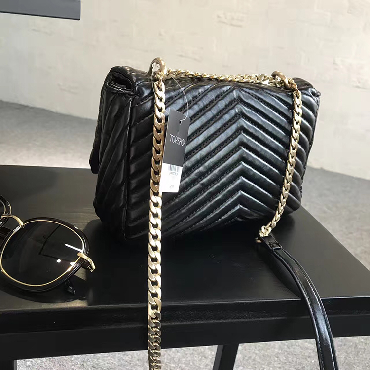 Topshop OBI Quilted Crossbody Bag