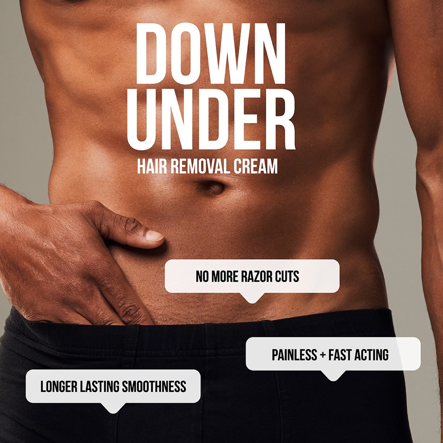 Nad's For Men Down Under Hair Removal Cream 150ml ผลิตภัณฑ์กำจัดขนบริเวณจุดซ่อนเร้นสำหรับผู้ชายจากออสเตรเลีย