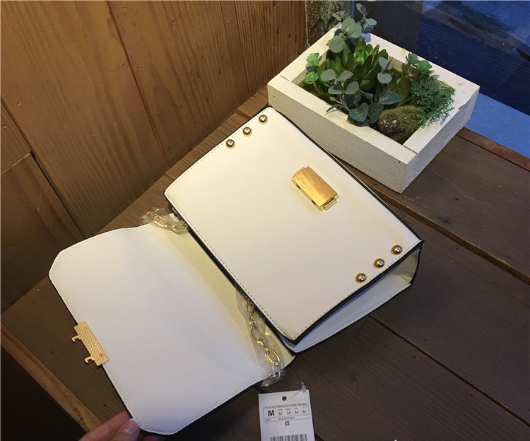 Stradivarius Messenger Bag With Large Embroidered Flowers