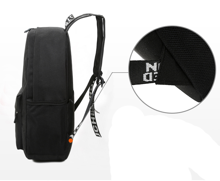 กระเป๋าเป้ ลาย Death note เรืองแสง