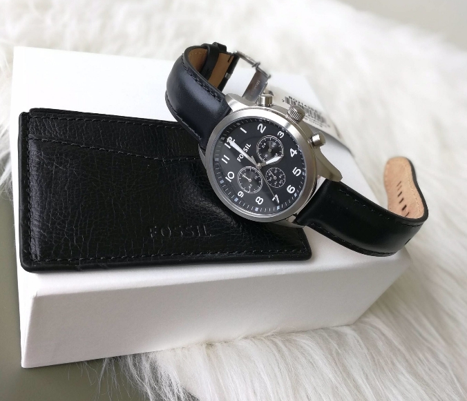 FOSSIL FLYNN PILOT BQ2143SET