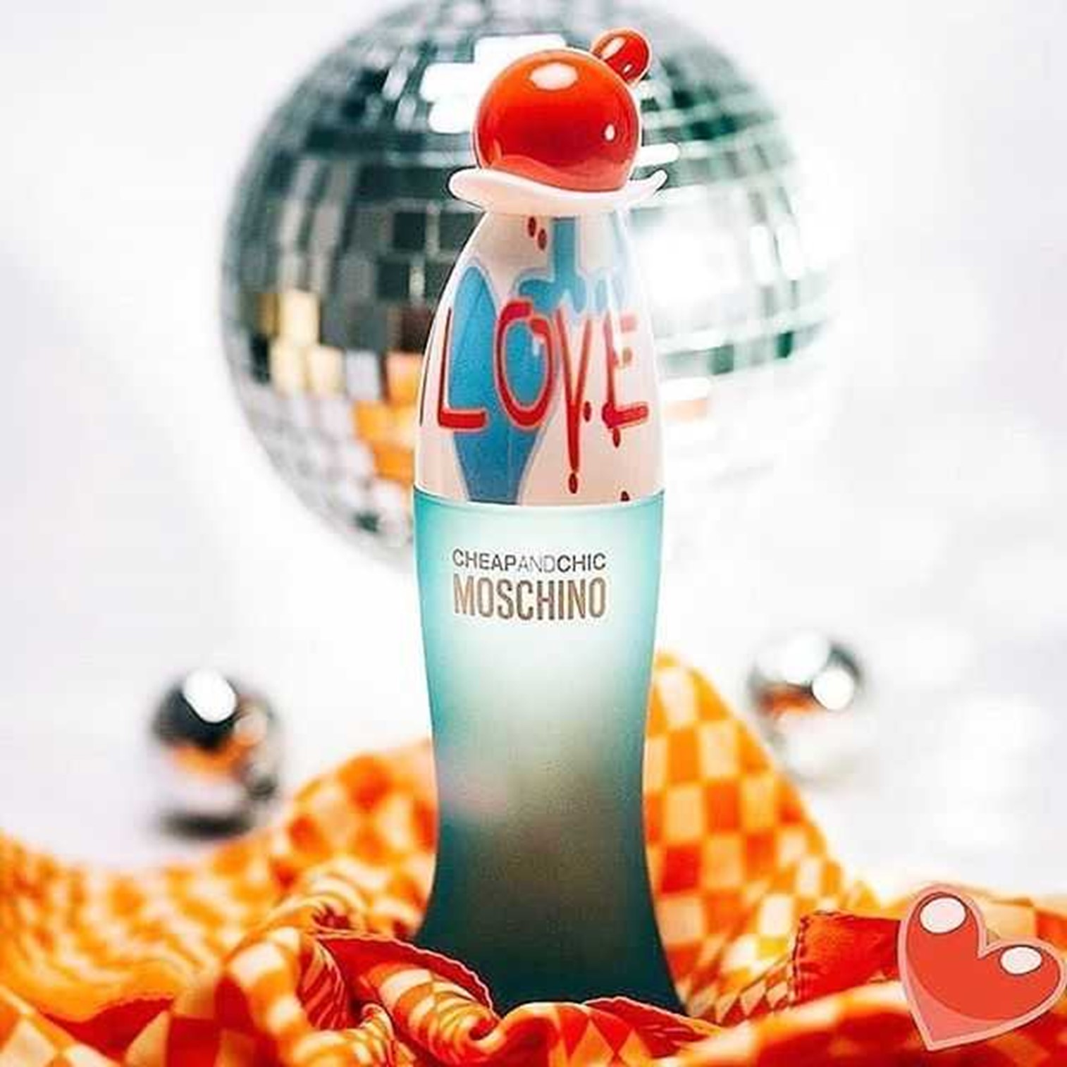 MOSCHINO I LOVE LOVE FOR WOMEN BY MOSCHINO EAU DE TOILETTE 100ml น้ำหอมผู้หญิงกลิ่นหอมหวานหรูหราเซ็กซี่จากมอสชิโน่