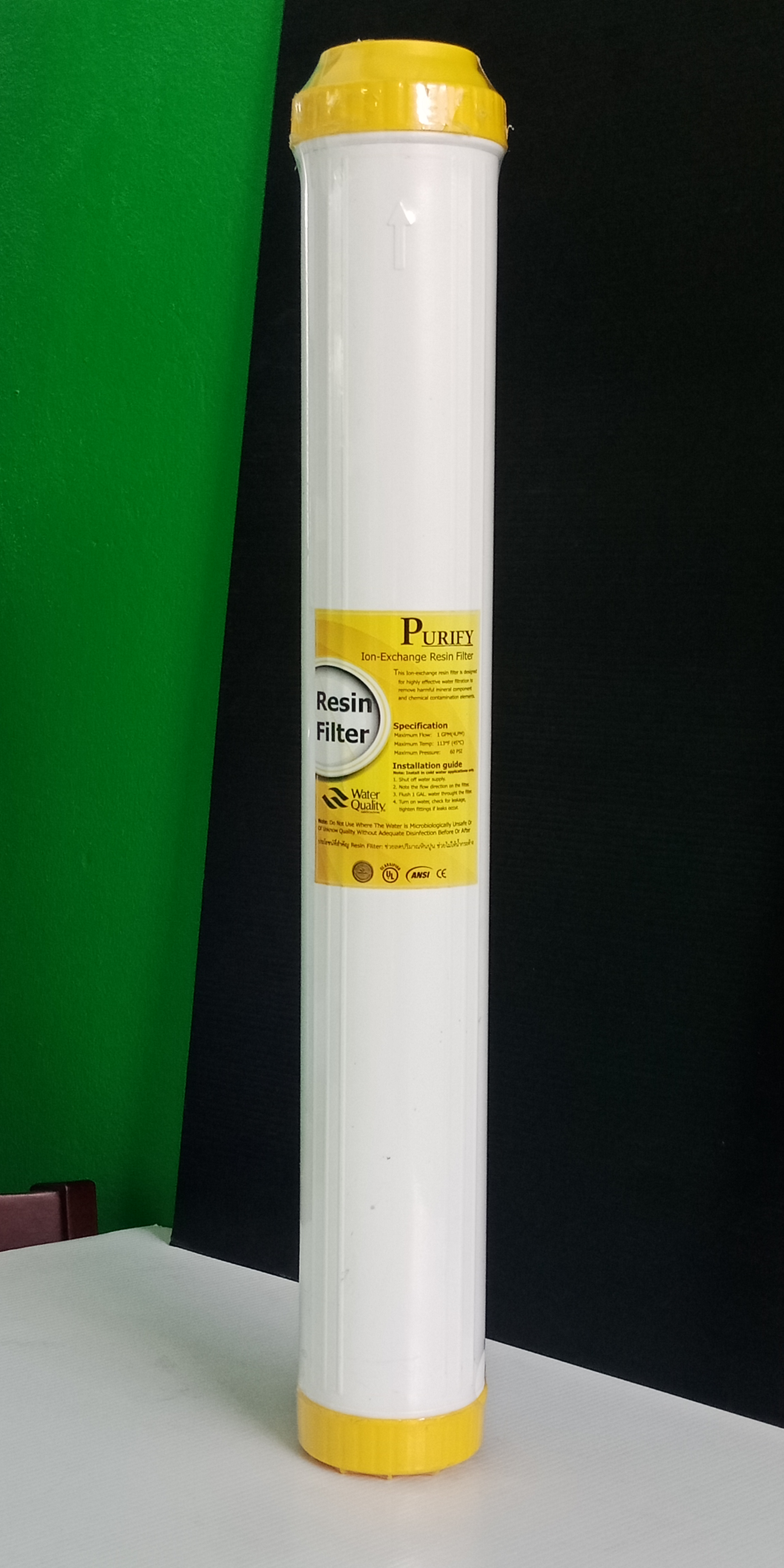 ชุดไส้กรองตู้น้ำดื่มหยอดเหรียญ(แถมตัวถอด)