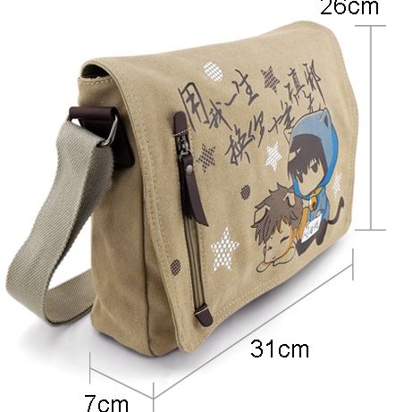 กระเป๋าสะพายผ้าใบ ลาย Conan